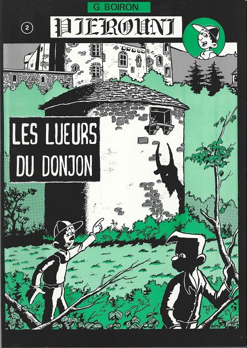 Couverture de l'album Pierouni Tome 2 Les lueurs du donjon