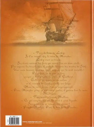 Verso de l'album Le Sang du dragon Tome 2 La Pierre de Gaëldenn