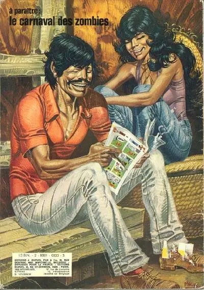Verso de l'album Archie Cash Tome 1 Le maître de l'épouvante