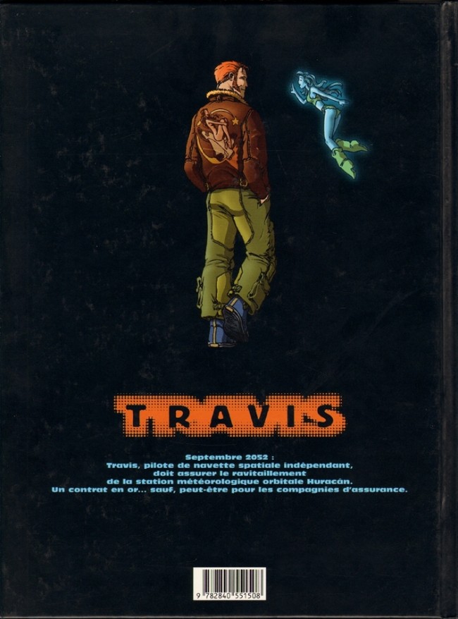 Verso de l'album Travis Tome 1 Huracan