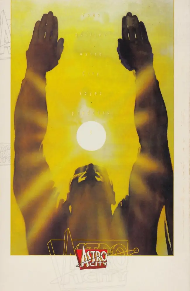 Verso de l'album Astro City Tome 1