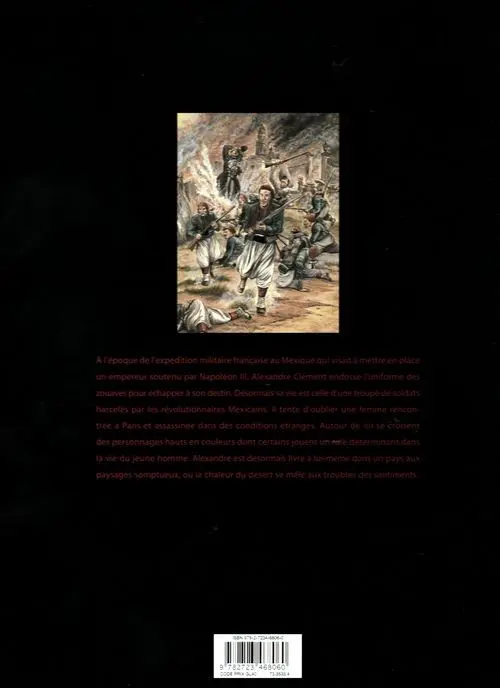 Verso de l'album Le Zouave Tome 1 Mourir d'aimer