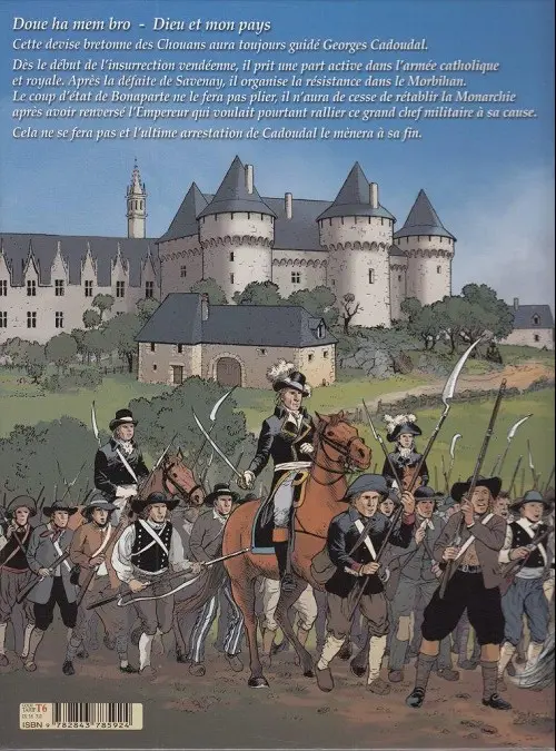 Verso de l'album Avec Cadoudal