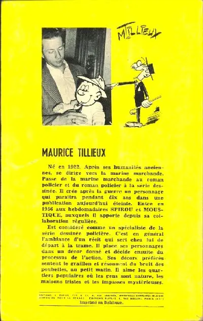 Verso de l'album Gil Jourdan Tome 2 Popaïne et vieux tableaux