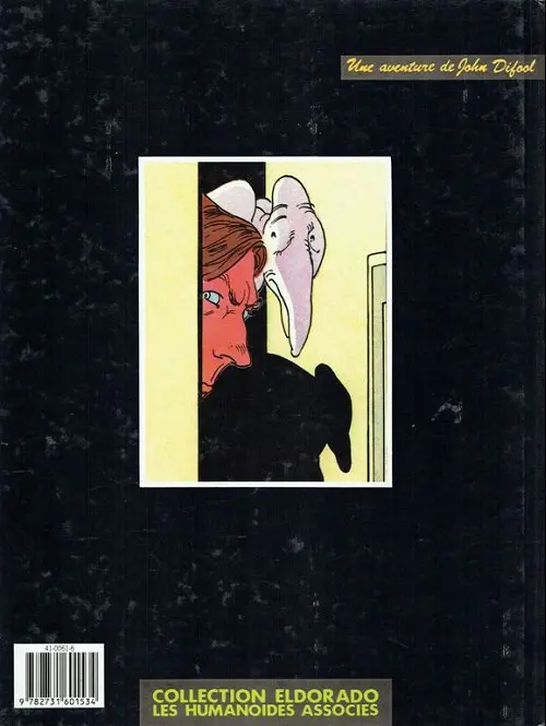 Verso de l'album L'Incal Tome 2 L'Incal Lumière