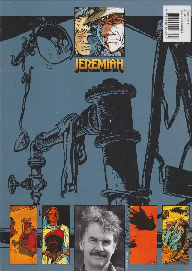 Verso de l'album Jeremiah Tome 2 Du sable plein les dents