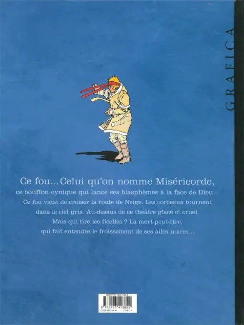 Verso de l'album Neige Tome 2 La mort corbeau