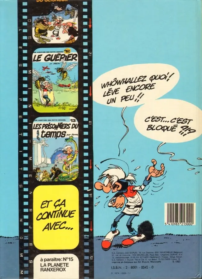 Verso de l'album Les Petits hommes Tome 1 L'exode