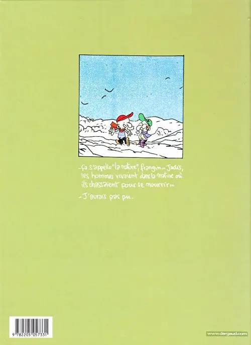 Verso de l'album Le Retour à la terre Tome 1 La vraie vie
