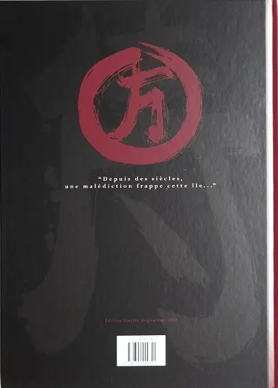 Verso de l'album Samurai Tome 5 L'île sans nom