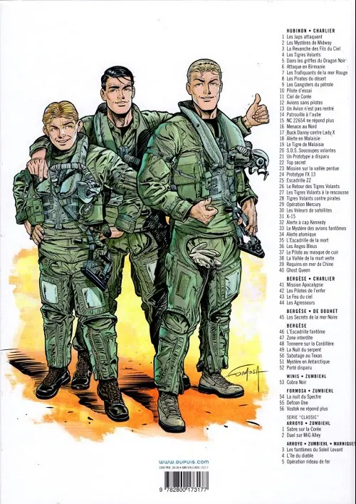 Verso de l'album Buck Danny Tome 56 Vostok ne répond plus