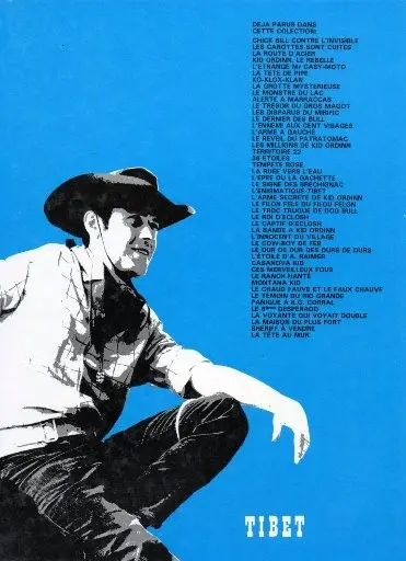 Verso de l'album Chick Bill Tome 37 Le captif d'Eclosh