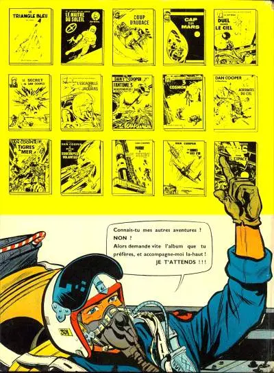 Verso de l'album Les aventures de Dan Cooper Tome 17 Ciel de Norvège