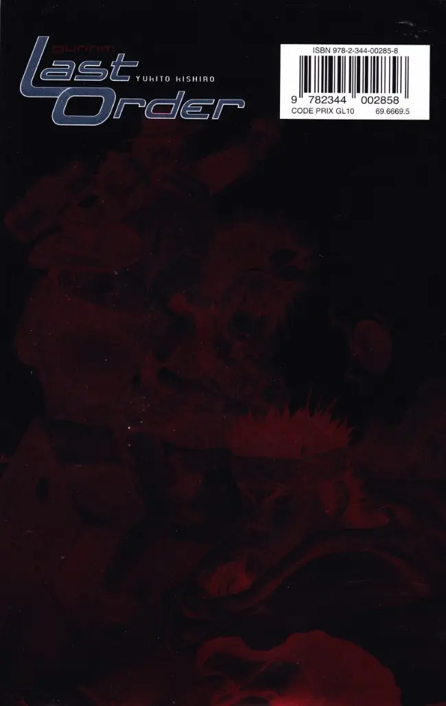 Verso de l'album Gunnm - Last Order Nouvelle Edition 19