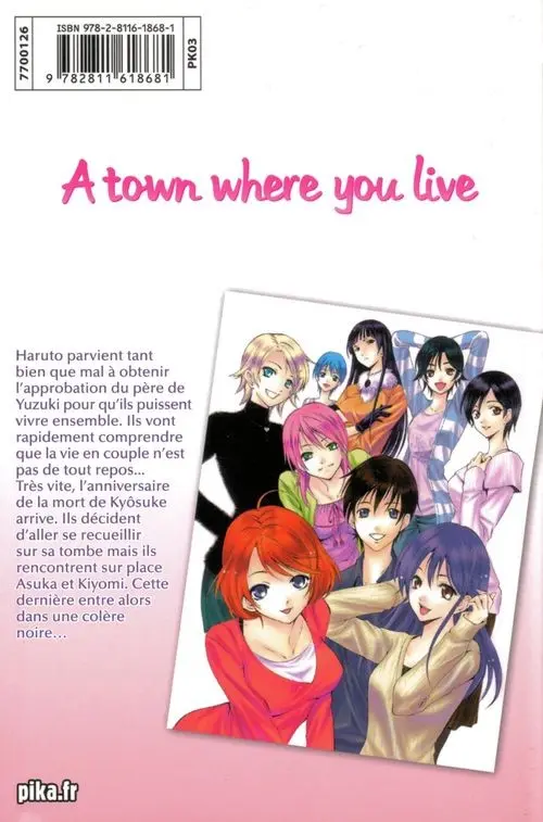 Verso de l'album A town where you live 18