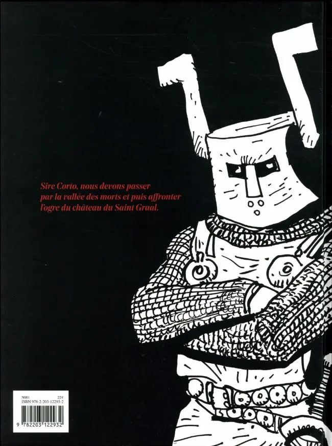 Verso de l'album Corto Maltese Tome 11 Les helvétiques