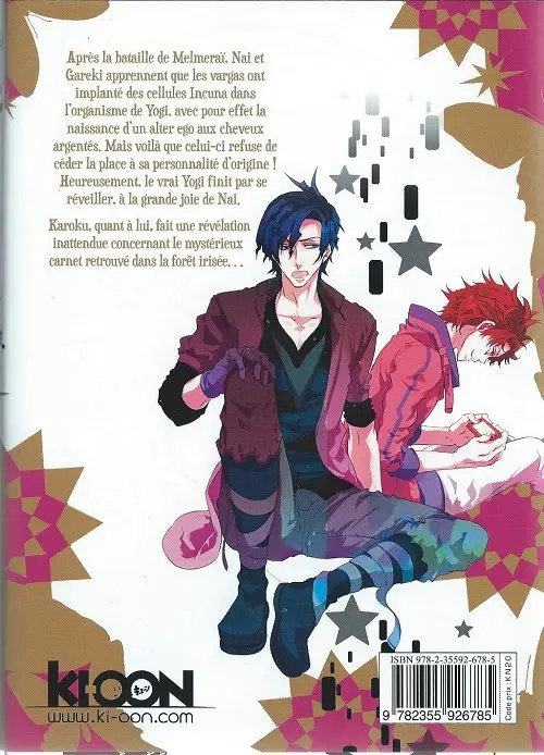 Verso de l'album Karneval Volume 12