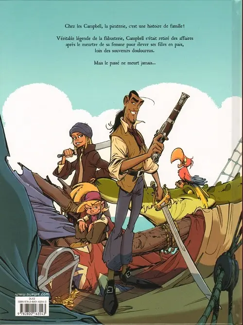 Verso de l'album Les Campbell Tome 3 Kidnappé !