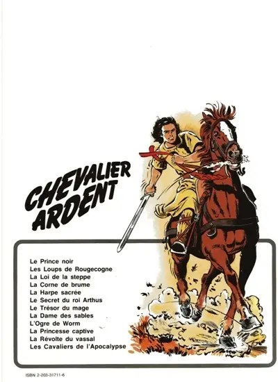Verso de l'album Chevalier Ardent Tome 11 La révolte du vassal