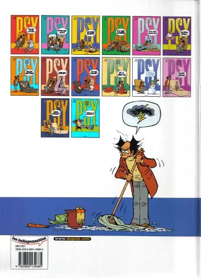 Verso de l'album Les Psy Tome 11