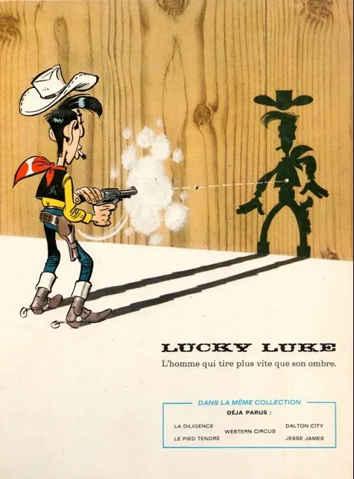 Verso de l'album Lucky Luke Tome 34 Dalton City