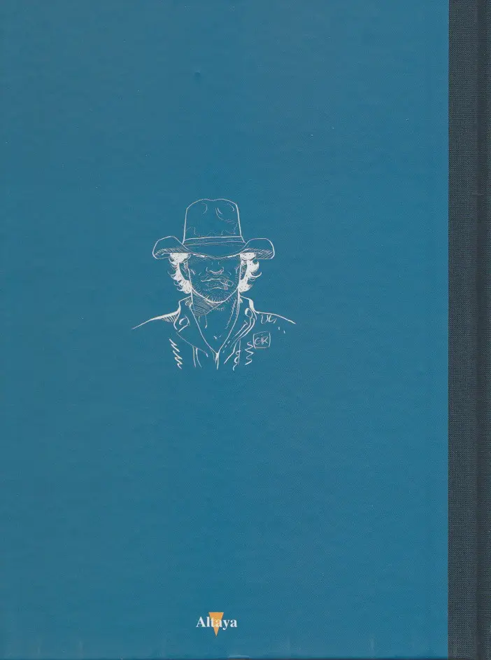 Verso de l'album Blueberry Édition collector Tome 10 Général tête jaune