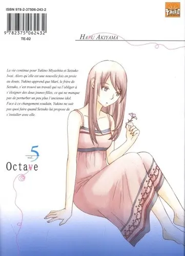 Verso de l'album Octave Vol. 5