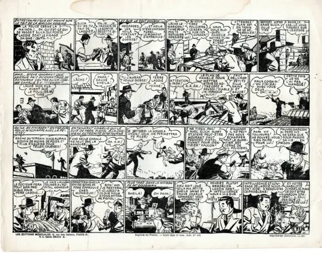 Verso de l'album Les belles aventures Charlie Chan - L'insaisissable