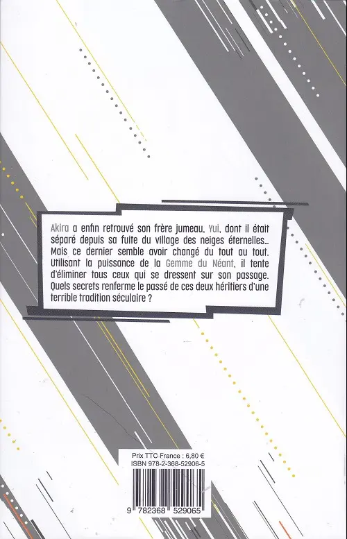 Verso de l'album Kemono incidents 6