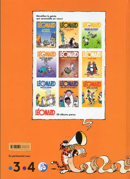 Verso de l'album Léonard Tome 41 Génie du stop