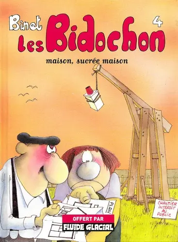 Verso de l'album Les Bidochon Petit format Tome 4 Maison, sucrée maison