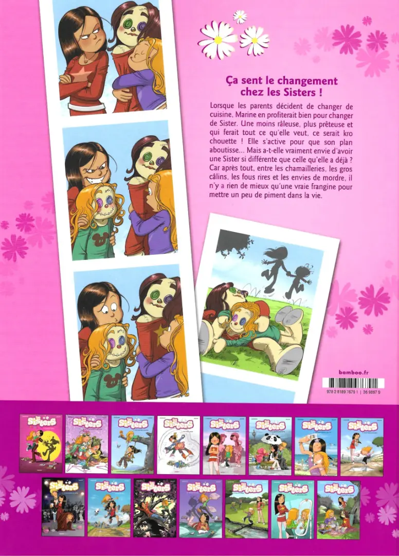 Verso de l'album Les Sisters Tome 15 Fallait pas me chercher !