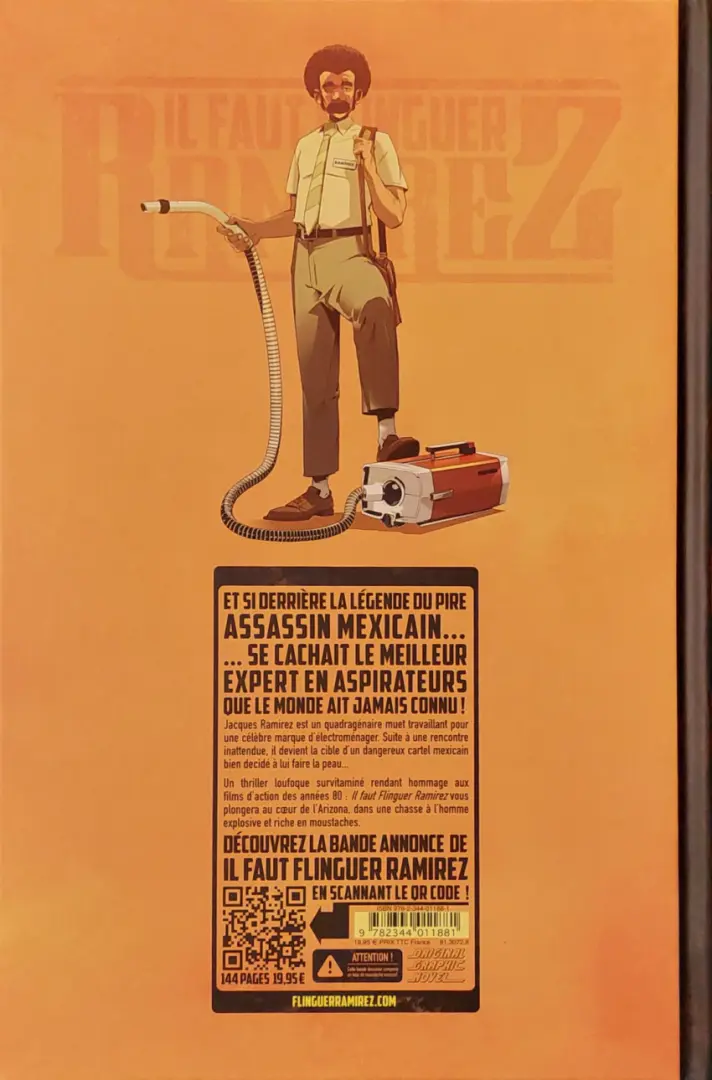 Verso de l'album Il faut flinguer Ramirez Acte 1