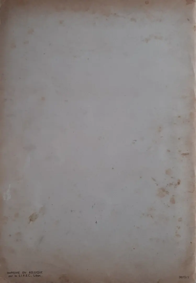Verso de l'album Yan Kéradec Tome 3 Le poignard d'or