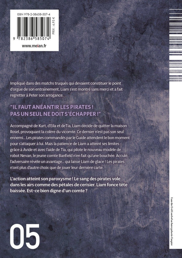 Verso de l'album I'm the evil lord of an intergalactic empire 05