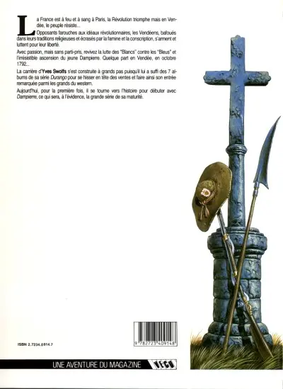 Verso de l'album Dampierre Tome 1 L'aube noire