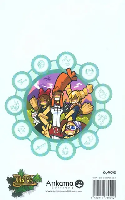 Verso de l'album Dofus Tome 6 Goultard le barbare !