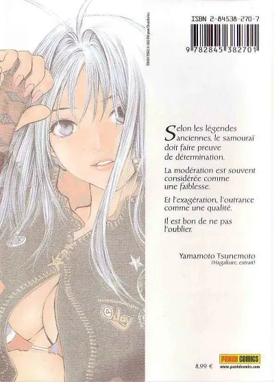 Verso de l'album Enfer & paradis Tome 9
