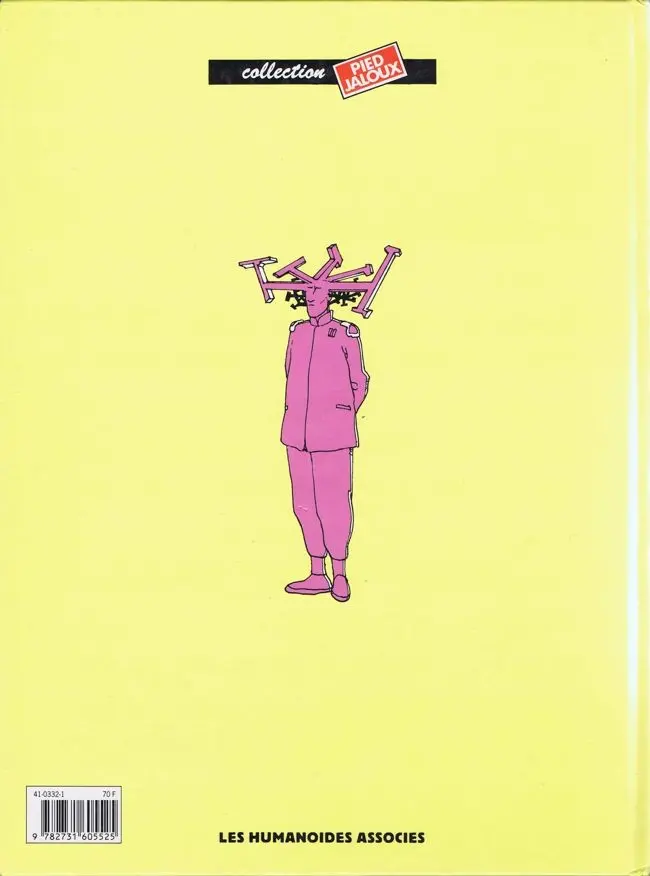 Verso de l'album Escale sur Pharagonescia