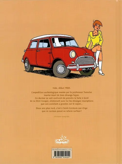 Verso de l'album Été indien pour la Mini
