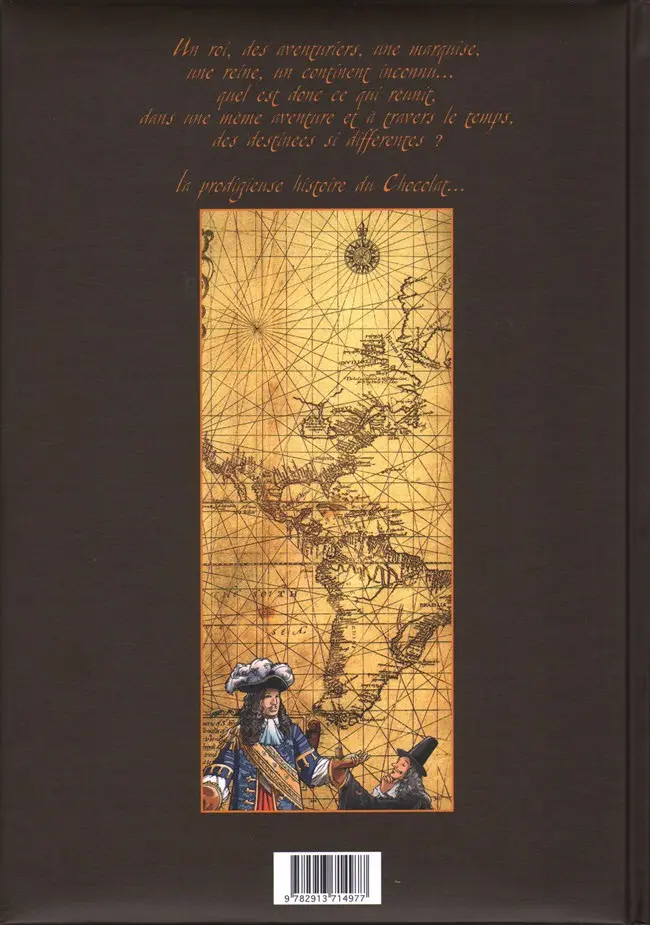 Verso de l'album La Fabuleuse histoire du ... Tome 1 La fabuleuse histoire du chocolat