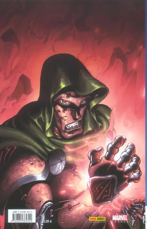 Verso de l'album Fantastic Four Tome 1 L'appel des ténèbres
