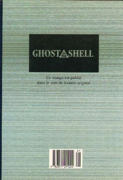Verso de l'album Ghost in the Shell