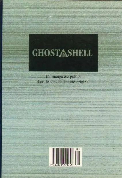 Verso de l'album Ghost in the Shell