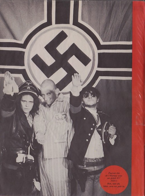 Verso de l'album Hitler=SS