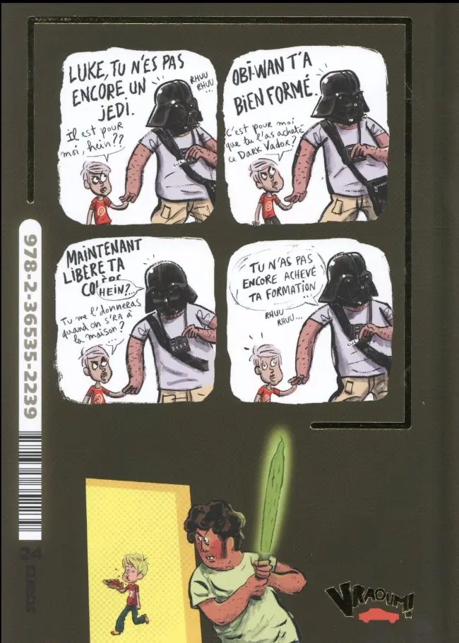 Verso de l'album Je suis ton père ! Je suis ton père
