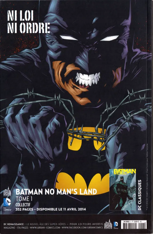 Verso de l'album Justice League Saga #6 Trinity war : la guerre des ligues ! (partie 1/2)