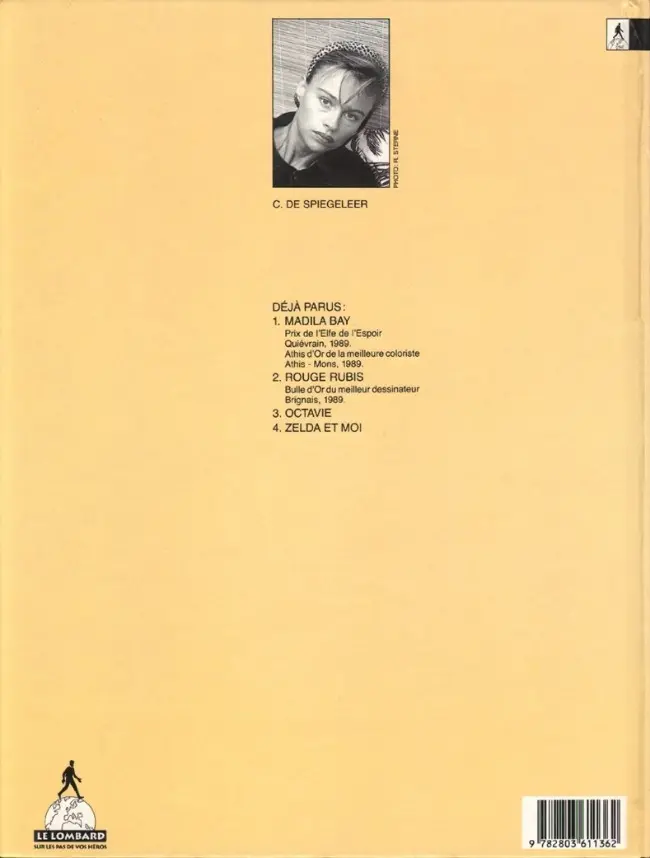 Verso de l'album Madila Tome 4 Zelda et moi