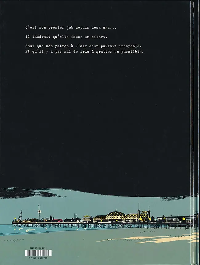 Verso de l'album Maggy Garrisson Tome 1 Fais un sourire, Maggy
