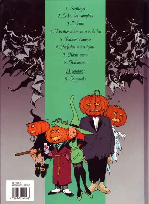 Verso de l'album Mélusine Tome 8 Halloween